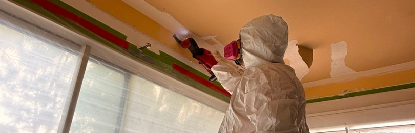 Example of a completed mold remediation project