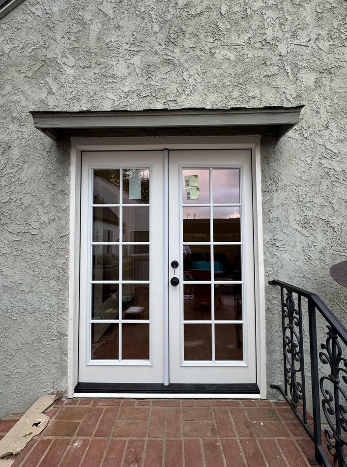 french Door Installation Replacing Sliding Glass Door - фото - 5