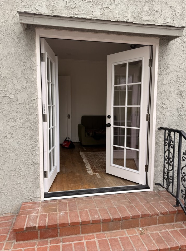 french Door Installation Replacing Sliding Glass Door - фото - 3