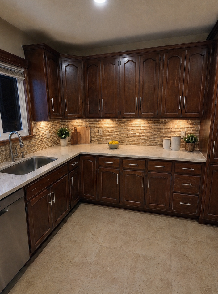 kitchen Water Damage Mold Remediation and Reconstruction - фото - 1