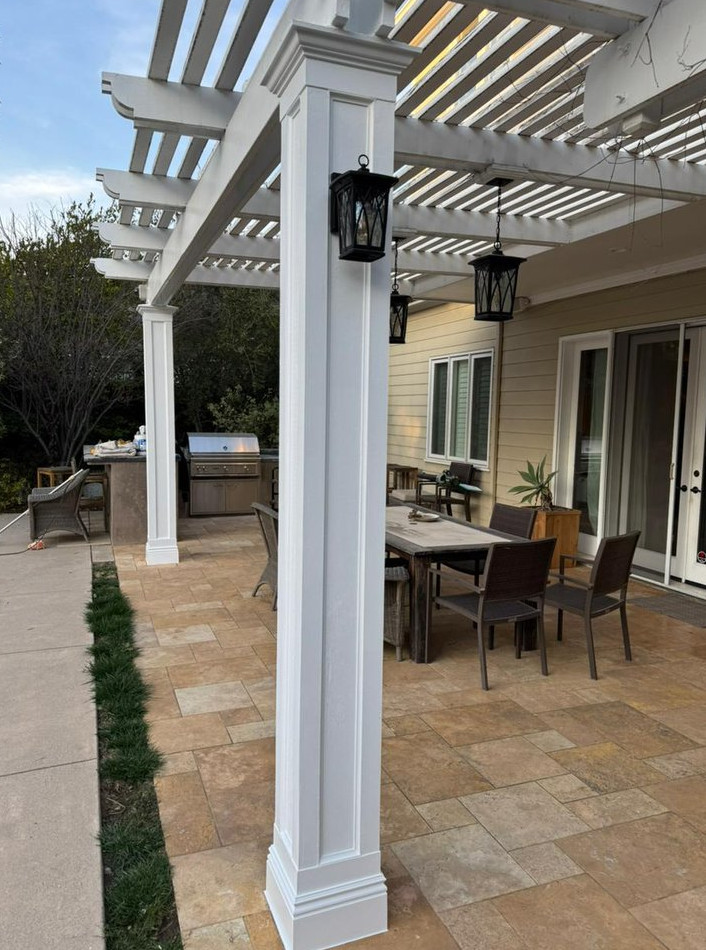 replacing a wooden column - фото - 2