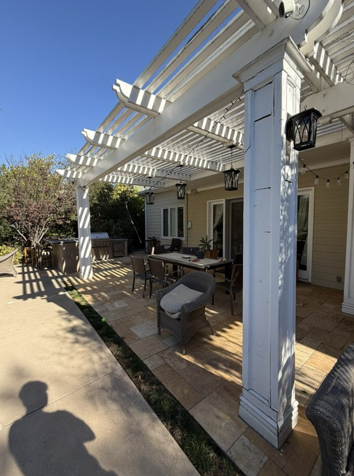 replacing a wooden column - фото - 7