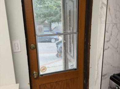 installation of the entrance door - фото - 5