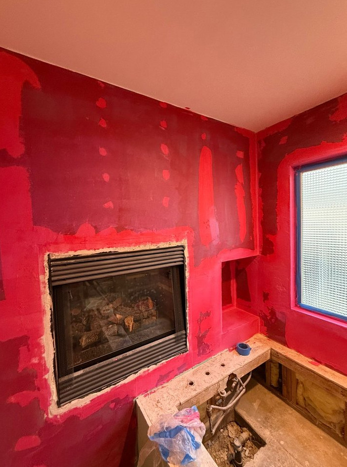 bathroom Water Damage Restoration and Full Reconstruction - фото - 7