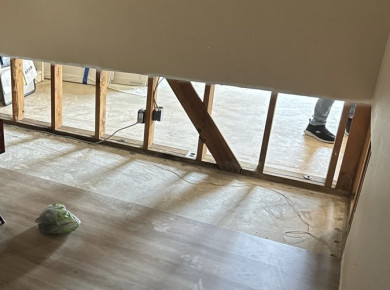 water Damage Restoration and Floor Replacement – Full Reconstruction - фото - 11