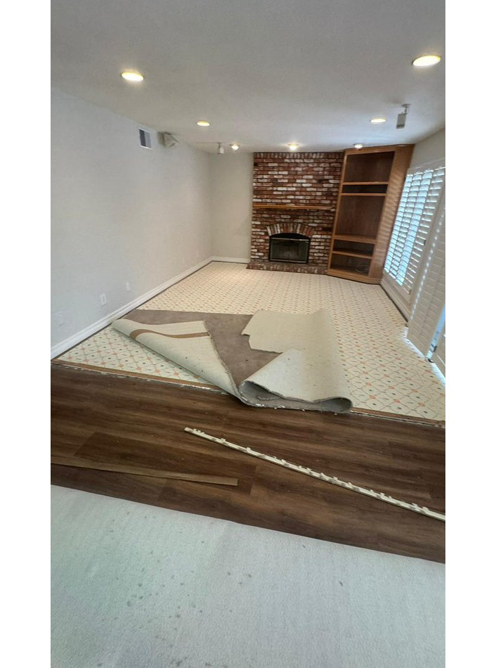 carpet removal - фото - 4