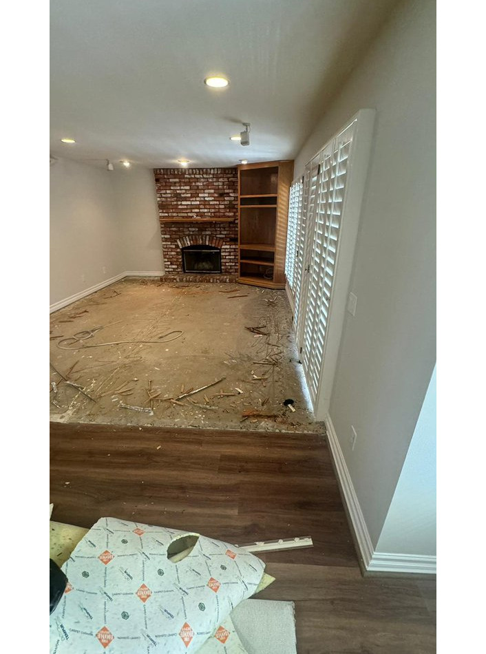 carpet removal - фото - 3